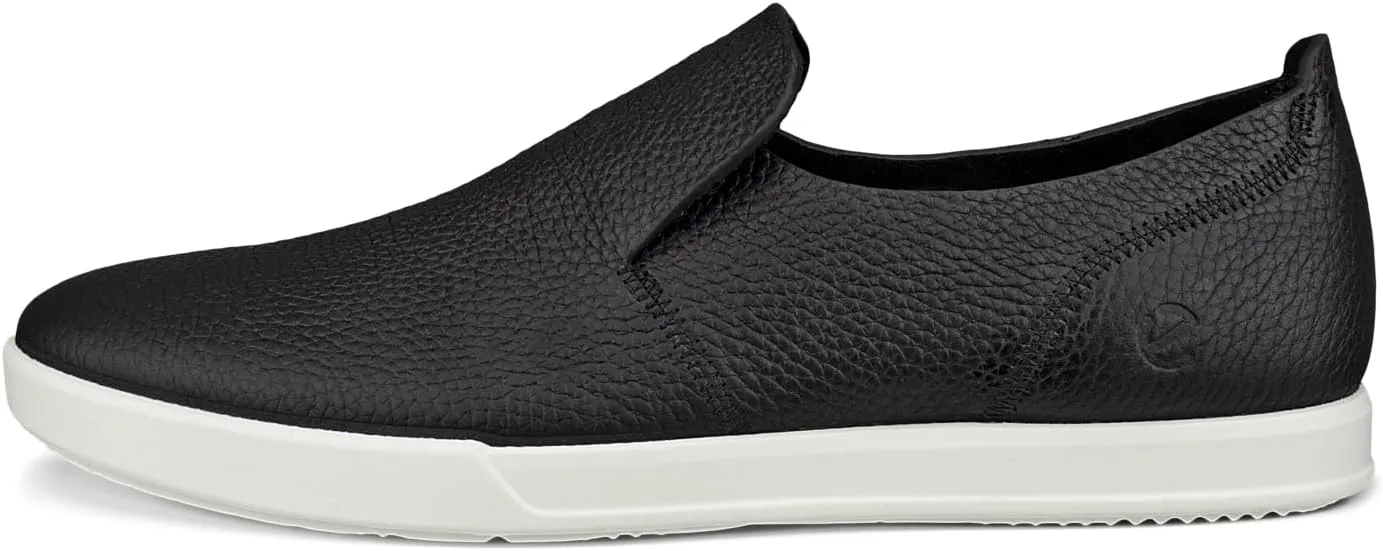 ECCO Mens Leisure 538824 Leather Black Shoes 11-11.5 US