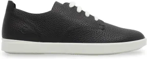 ECCO Womens Leisure 205133 Leather Black Trainers 9-9.5 US