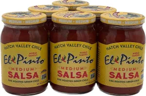 El Pinto Medium Salsa, 16 Ounce (Pack of 6)