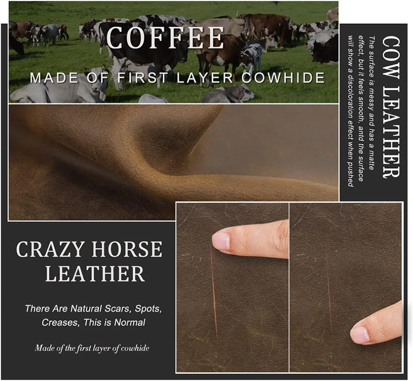 Electronic Organizer Zipper Bag Tech Pouch, Top Grain Leather Handmade, Portable Compact Travel Storage Cases Fits Apple Accessories, Phone, USB Cables, Power Banks, Chargers, Hard Drive