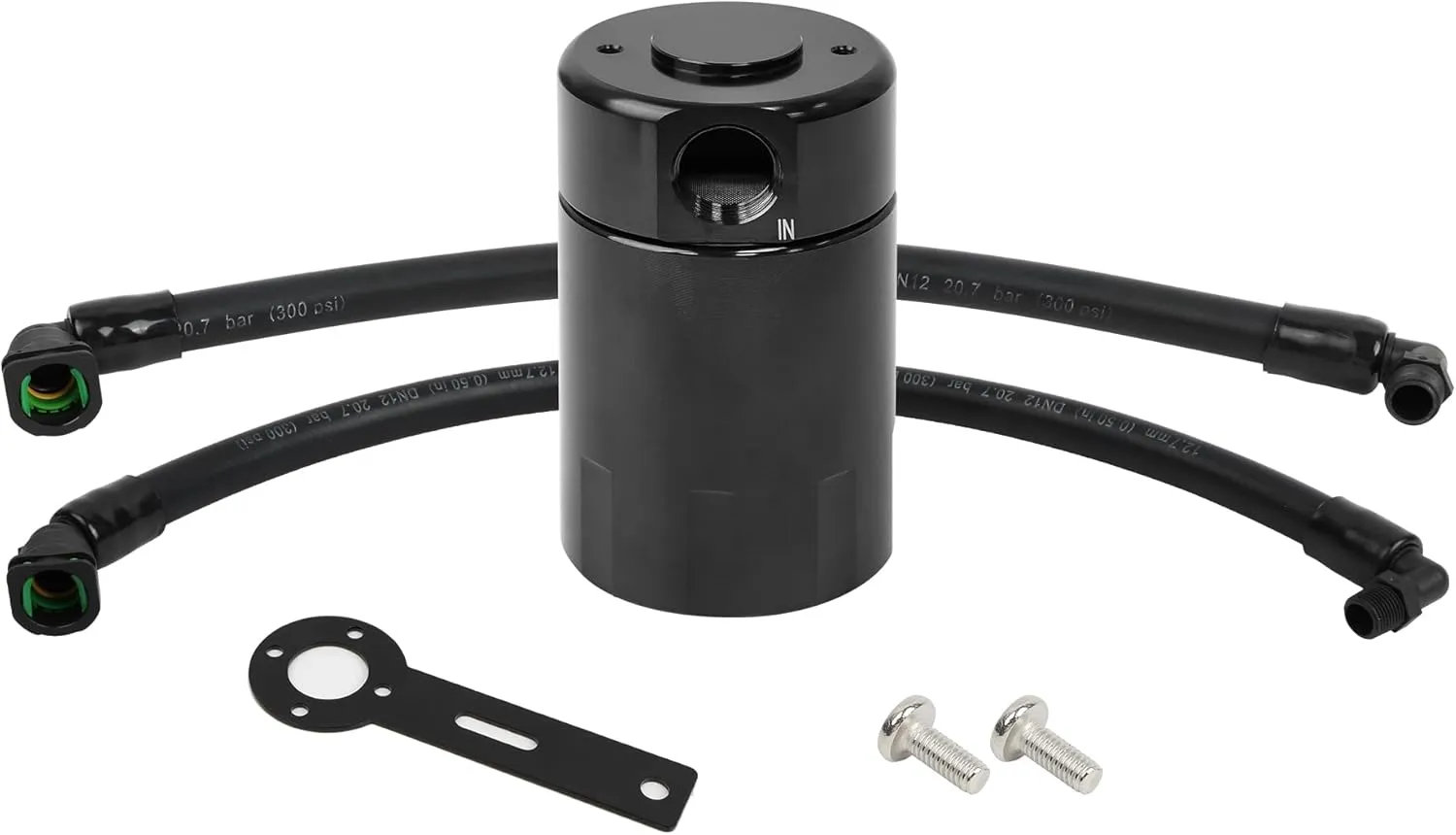EVIL ENERGY Oil Catch Can, Air Oil Separator Compatible with 2021-2023 Ram 1500 TRX 6.2L SC Passenger Side 5.7 HEMI 3OZ
