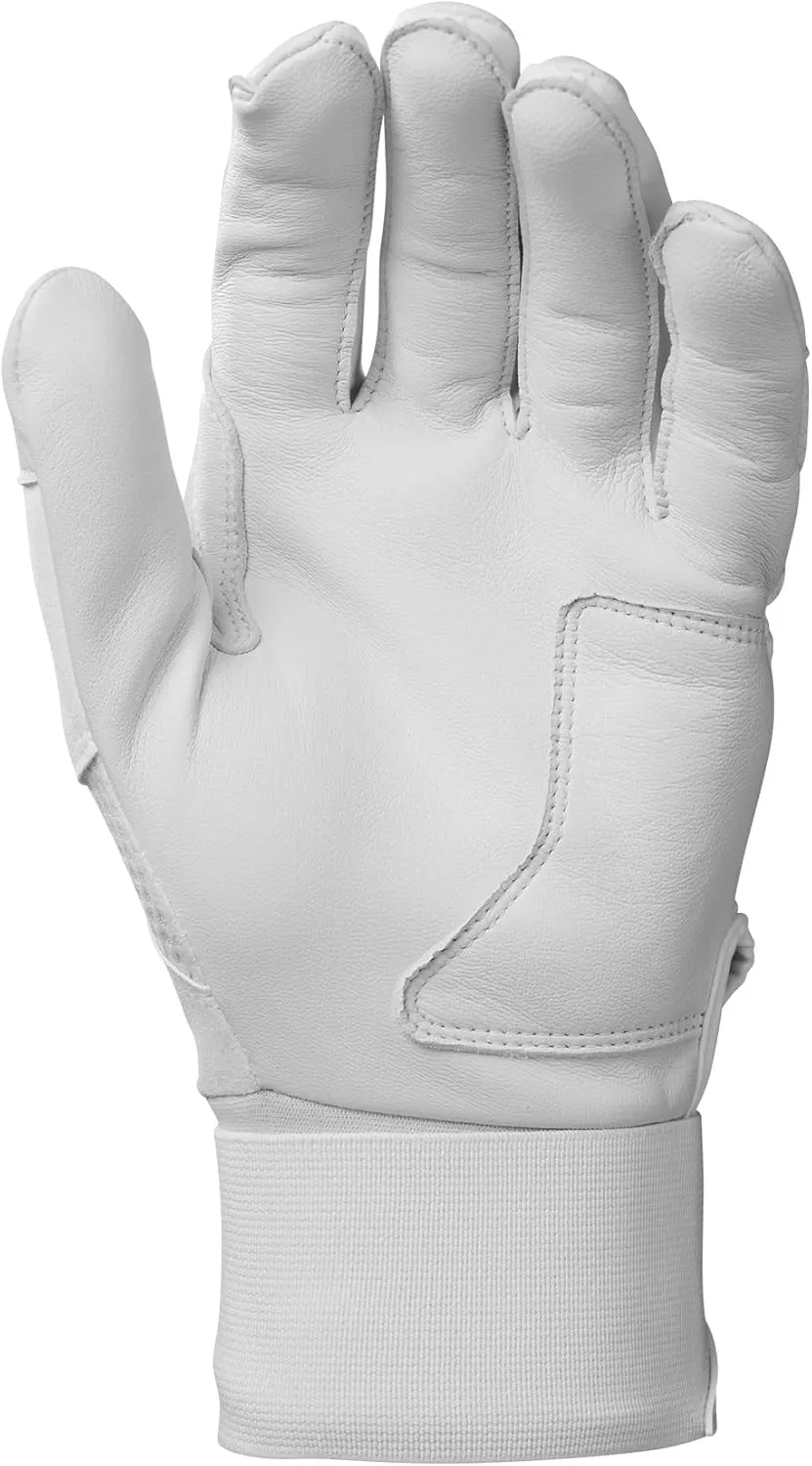 EvoShield Carbyne Youth Batting Gloves with Strap - Black, Youth Large