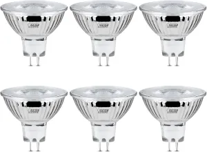 Feit Electric BPFMW/930CA/6 35W EQ DM MR16 LED Light Bulb, 6 Bulbs