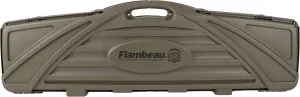 Flambeau Outdoors Zerust Infused Double Scoped Gun Case - 53", Olive Drab Green