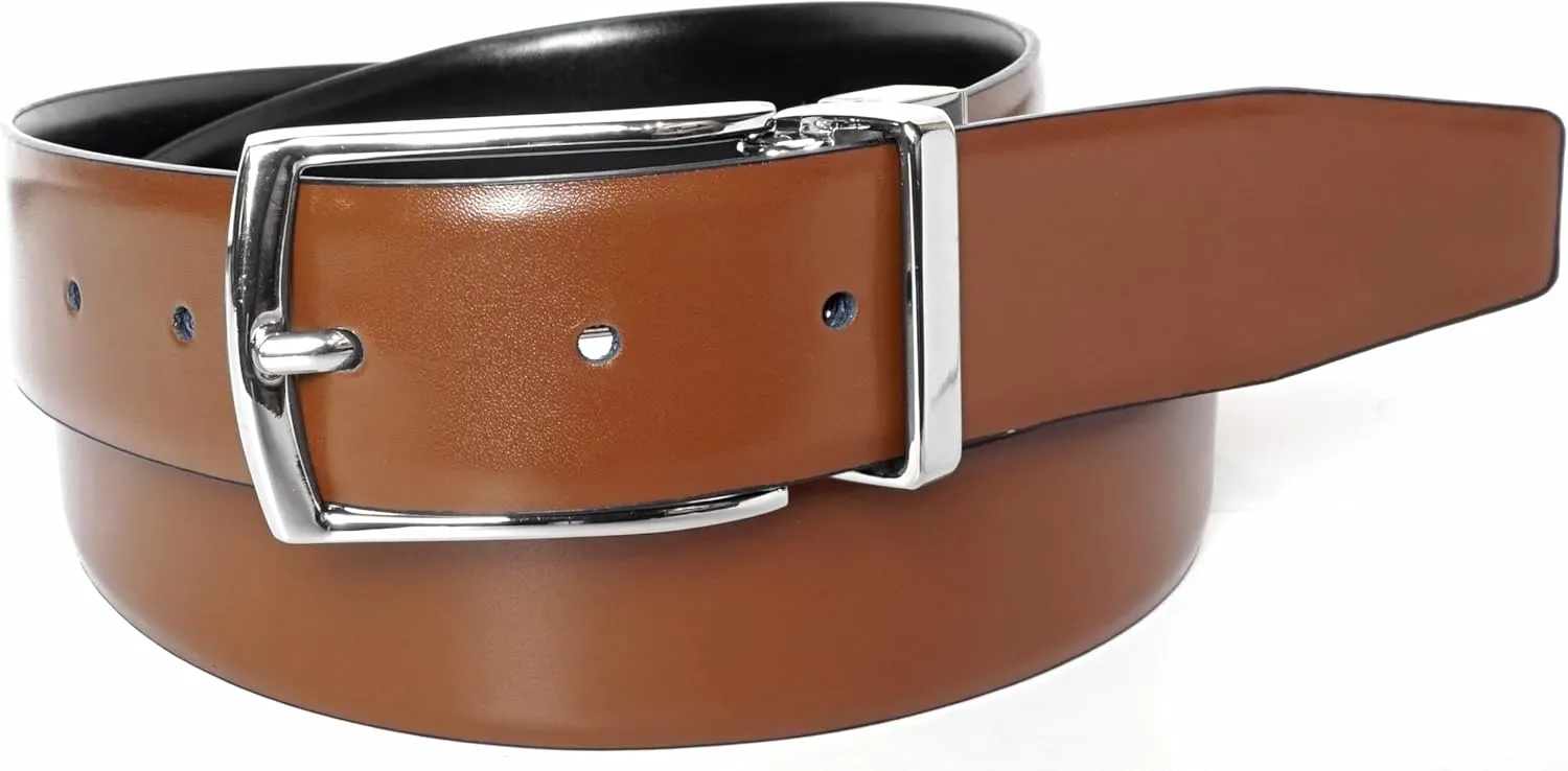 Florsheim mens Rafael 34mm Genuine Leather Reversible BeltBelt