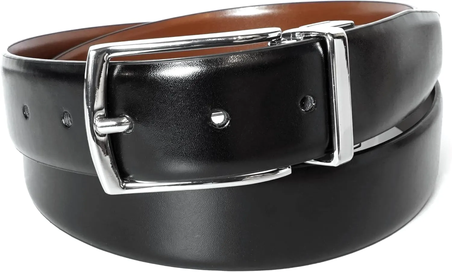 Florsheim mens Rafael 34mm Genuine Leather Reversible BeltBelt