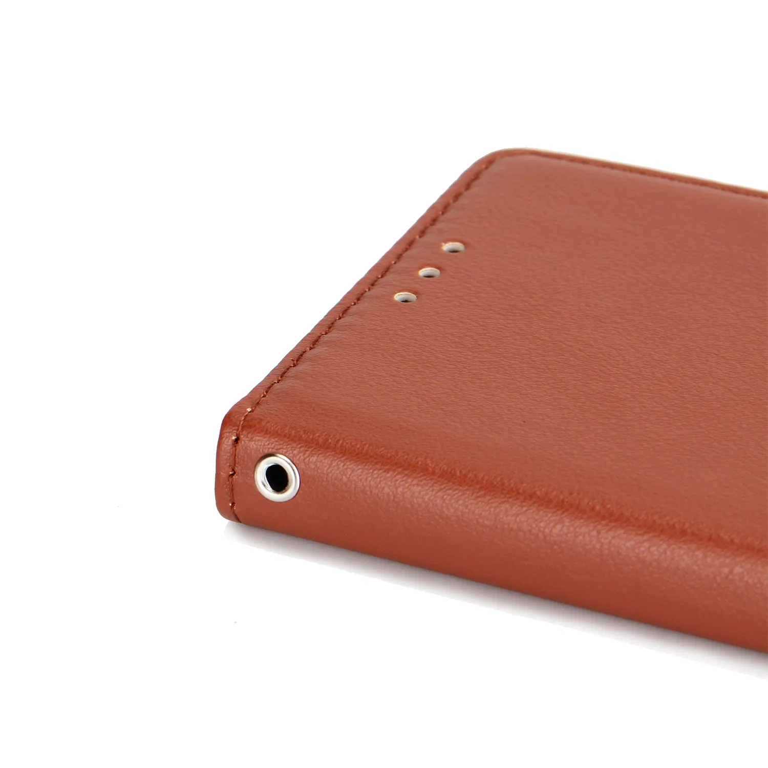 For Huawei P9 plus PU Leather Smart Phone Case Protective Cover with Buckle & 3 Card Position  Rose gold
