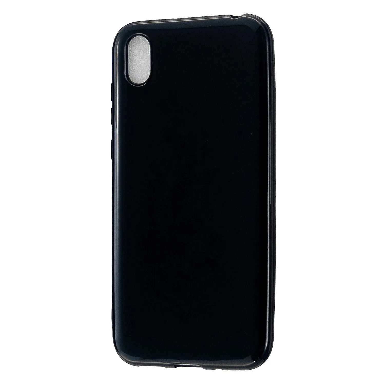 For HUAWEI Y5 2018/2019 TPU Phone Case Simple Profile Delicate Finish Cellphone Cover Full Body Protection Bright black