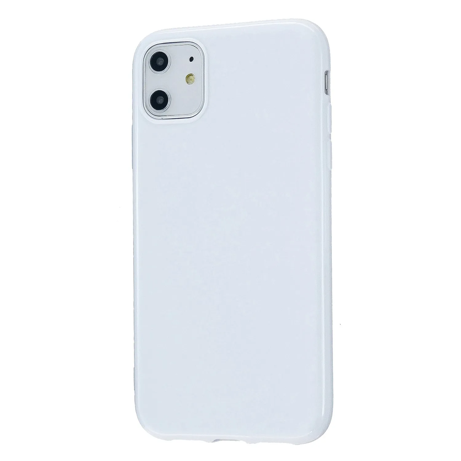 For iPhone 11/11 Pro/11 Pro Max Smartphone Cover Slim Fit Glossy TPU Phone Case Full Body Protection Shell Rose pink
