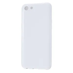 For OPPO A79/A83 Cellphone Cover Soft Hands Feel No-Fade TPU Phone Case Full Body Protection Milk white