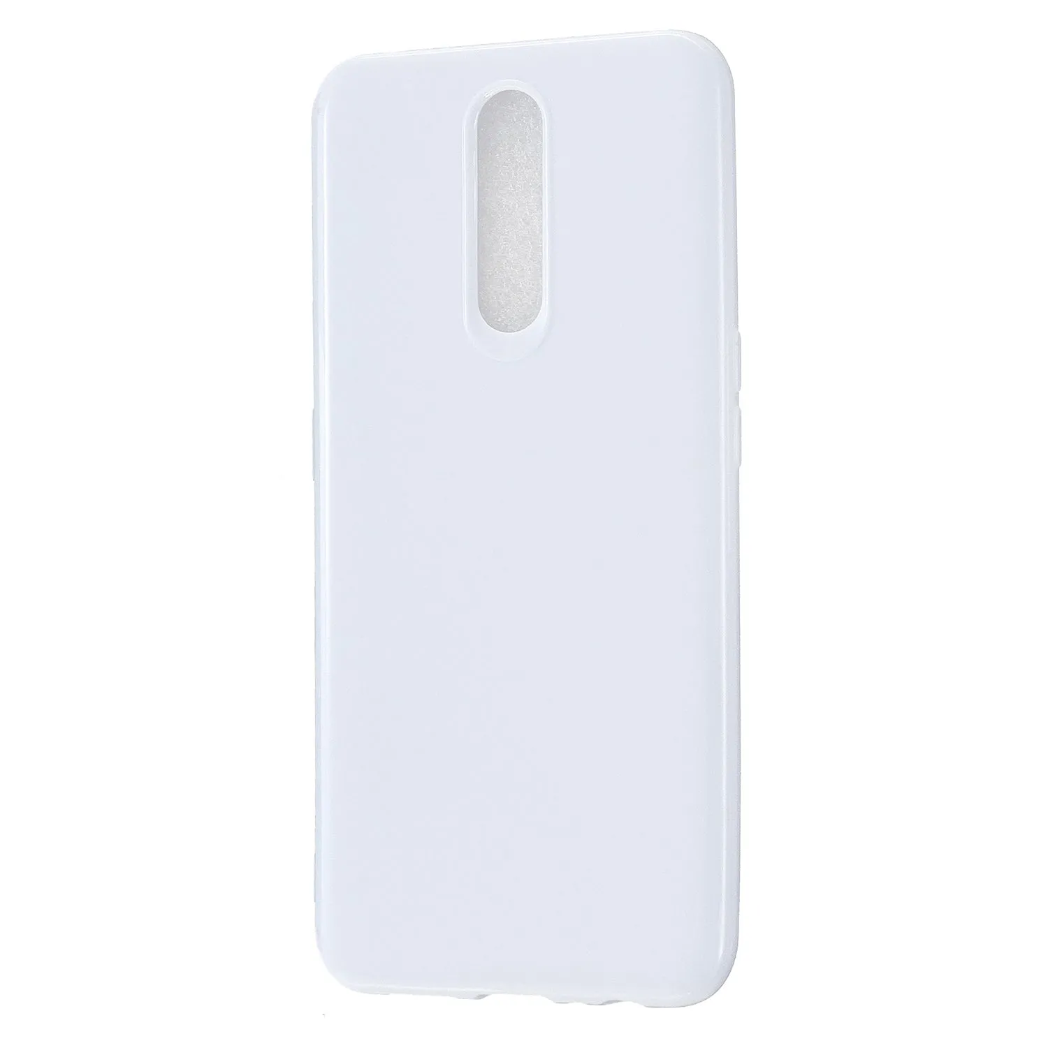 For OPPO F11/F11 Pro Cellphone Cover Glossy TPU Simple Profile Bumper Protective Mobile Phone Case Taro purple
