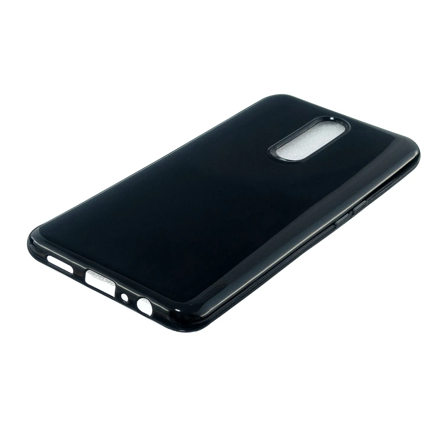 For OPPO F11/F11 Pro Cellphone Cover Glossy TPU Simple Profile Bumper Protective Mobile Phone Case Taro purple