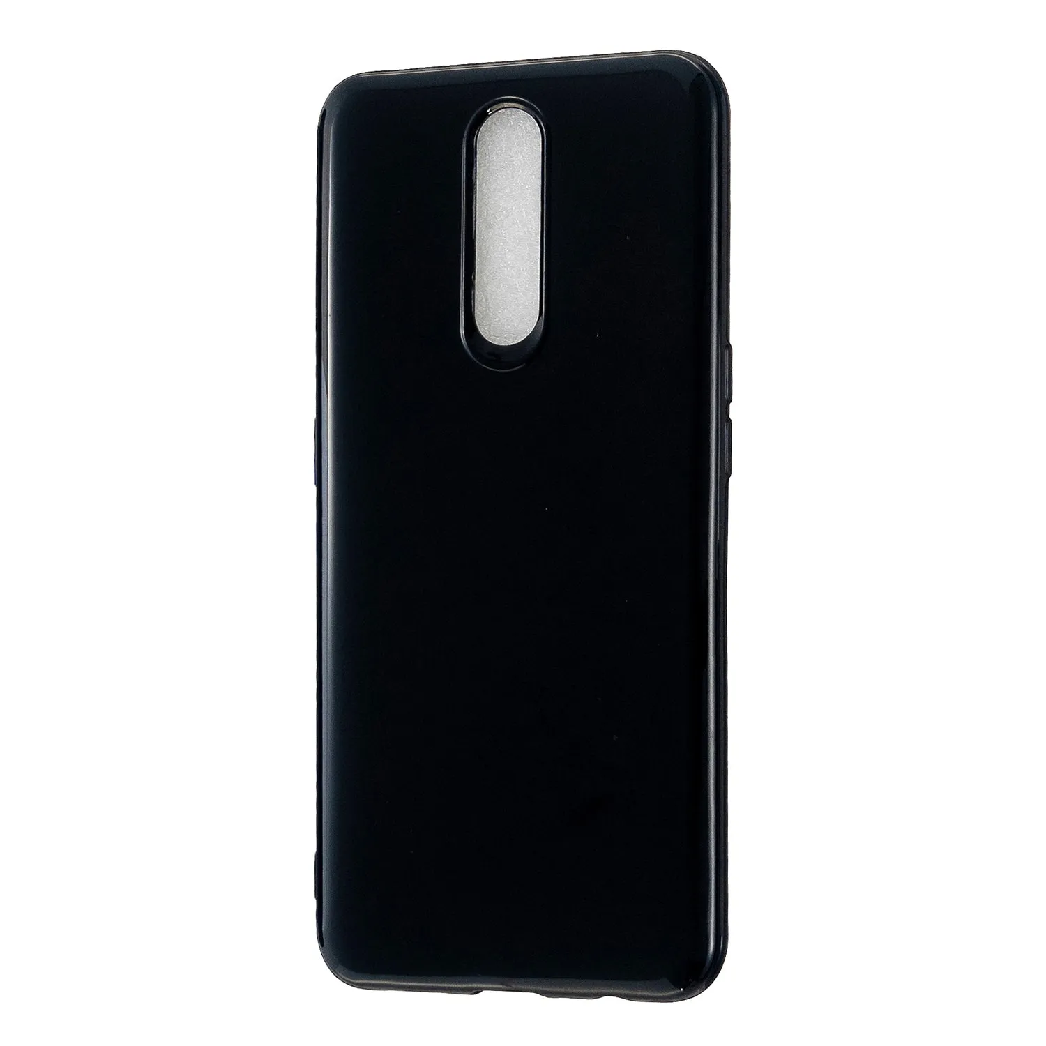 For OPPO F11/F11 Pro Cellphone Cover Glossy TPU Simple Profile Bumper Protective Mobile Phone Case Taro purple