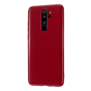 For Redmi Note 8/8 Pro Cellphone Cover Reinforced Soft TPU Phone Case Anti-scratch Full Body Protection Rose red