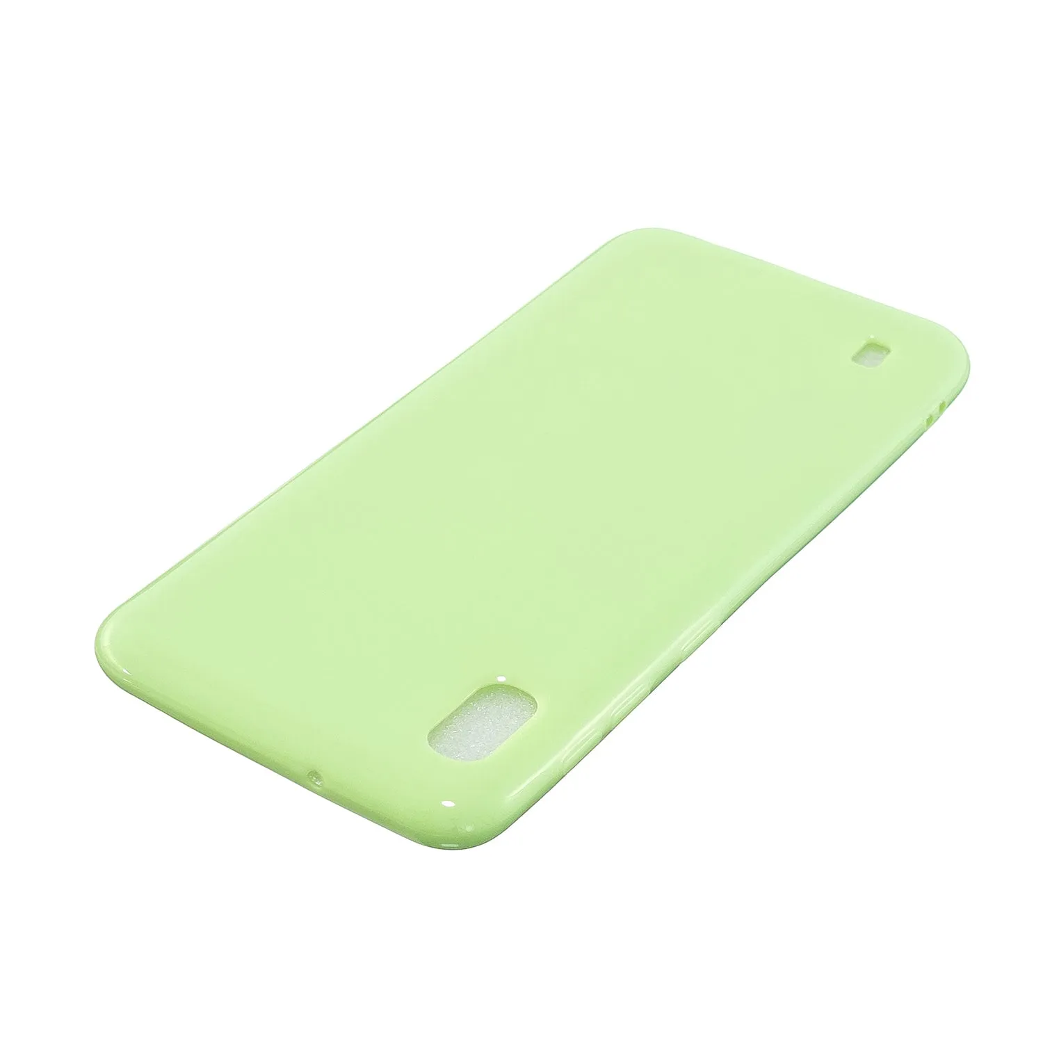 For Samsung A10/A20/A30/A50 Phone Case Soft TPU Overal Protection Precise Cutouts Easy to Install Cellphone Cover  Fluorescent green