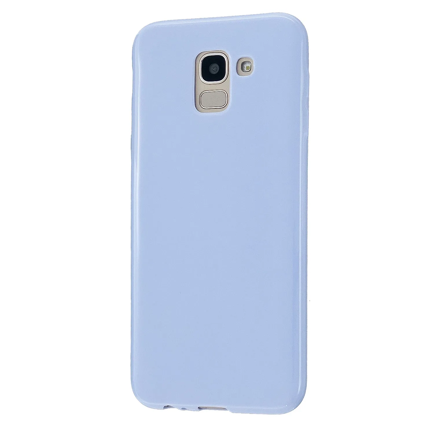 For Samsung A6/A6 Plus 2018 Smartphone Case Soft TPU Precise Cutouts Full Body Protection Mobile Phone Shell Rose red