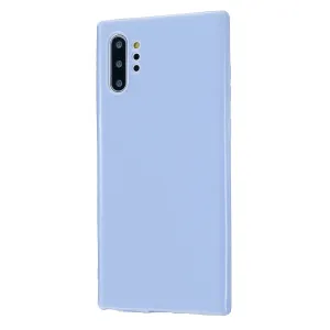 For Samsung Note 10/10 Pro Cellphone Cover TPU Phone Case Simple Profile Classic Design Shock-proof Shell Taro purple