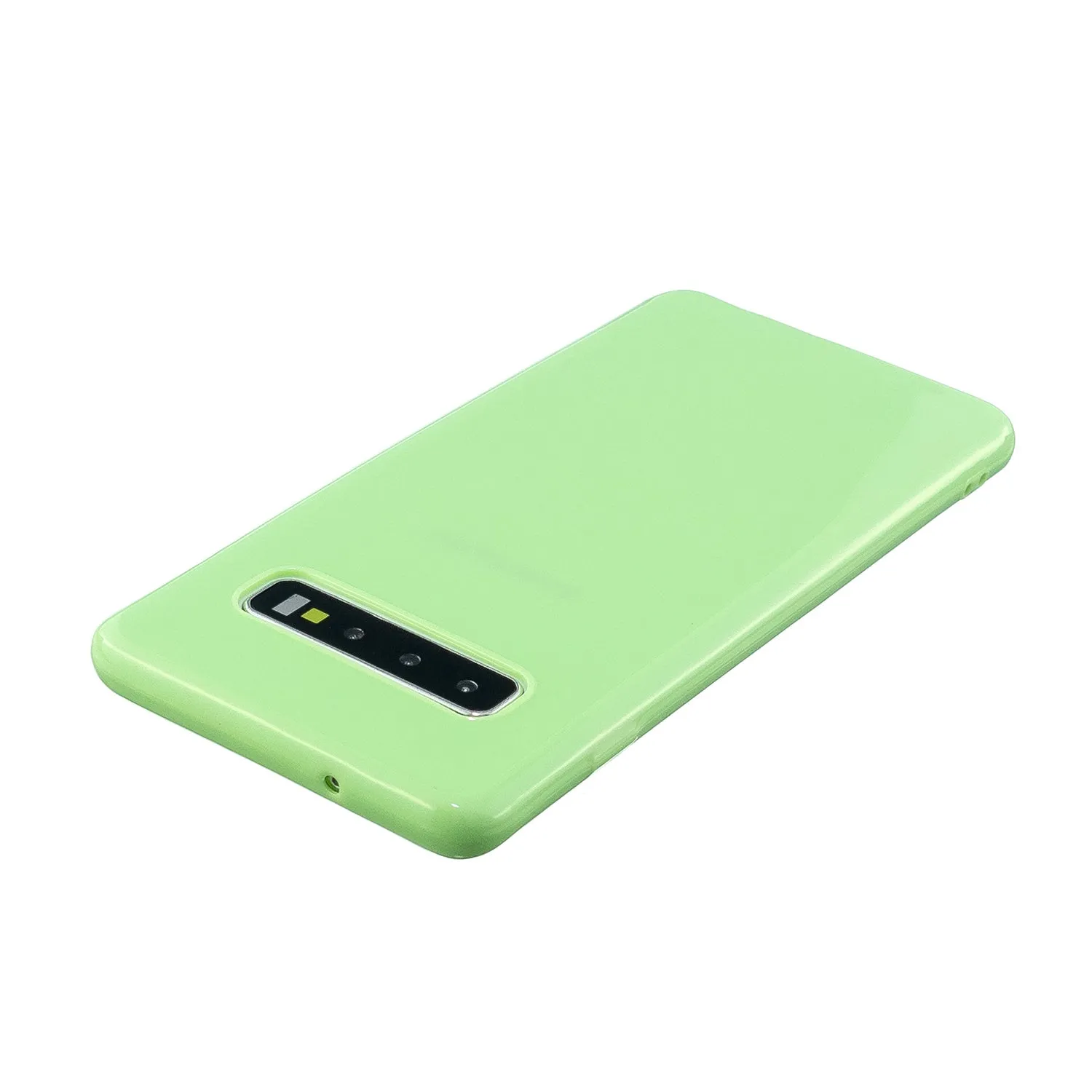 For Samsung S10/S10E/S10 Plus Cellphone Case Precise Cutouts Simple Profile Soft TPU Mobile Phone Shell Sakura pink
