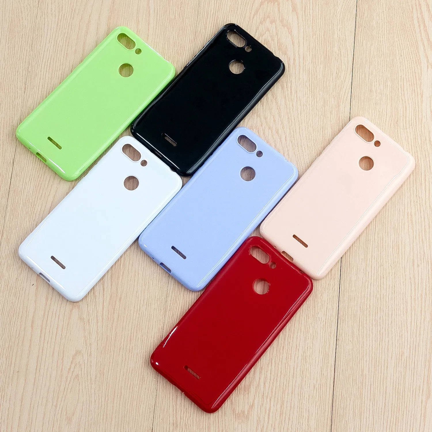 For VIVO X27 / VIVO X27 Pro Cellphone Cover Anti-scratch Dust-proof Soft TPU Phone Protective Case  Taro purple