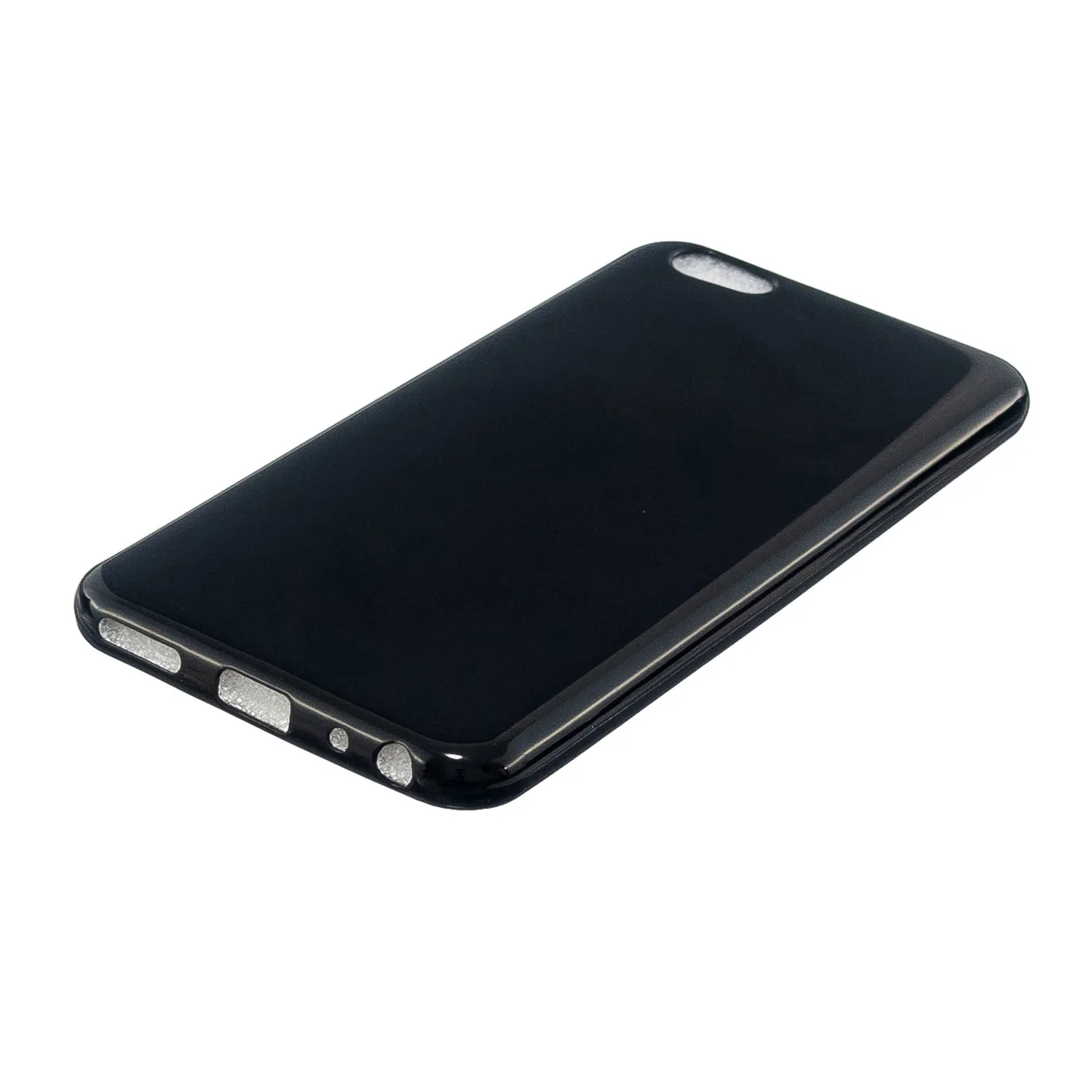 For VIVO Y67/Y71 Cellphone Cover Glossy TPU Phone Case Anti-Dust Stain-proof Easy Install Screen Protector Taro purple