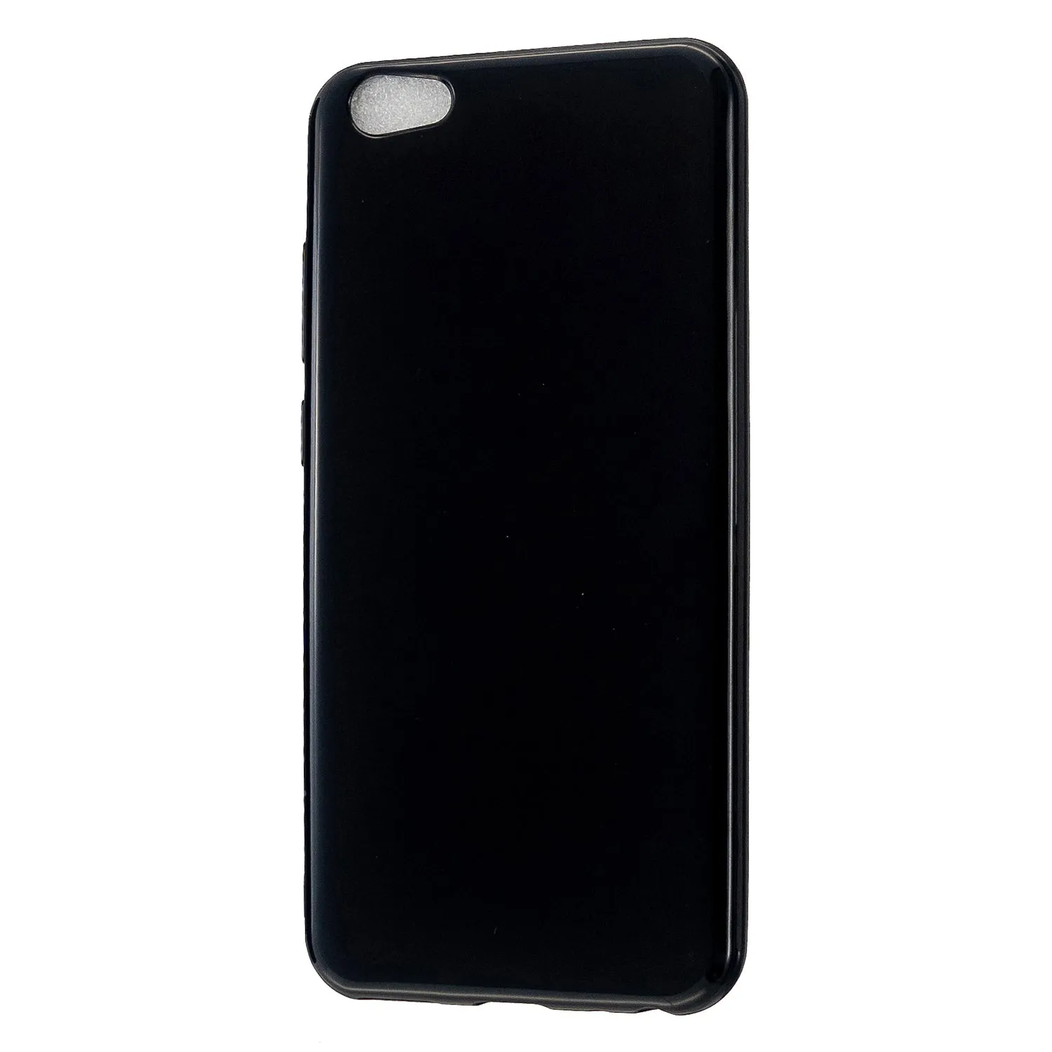 For VIVO Y67/Y71 Cellphone Cover Glossy TPU Phone Case Anti-Dust Stain-proof Easy Install Screen Protector Taro purple
