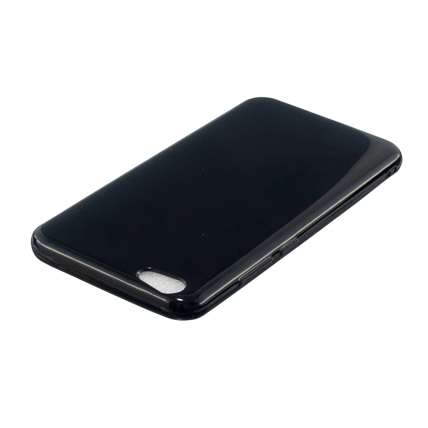 For VIVO Y67/Y71 Cellphone Cover Glossy TPU Phone Case Anti-Dust Stain-proof Easy Install Screen Protector Taro purple