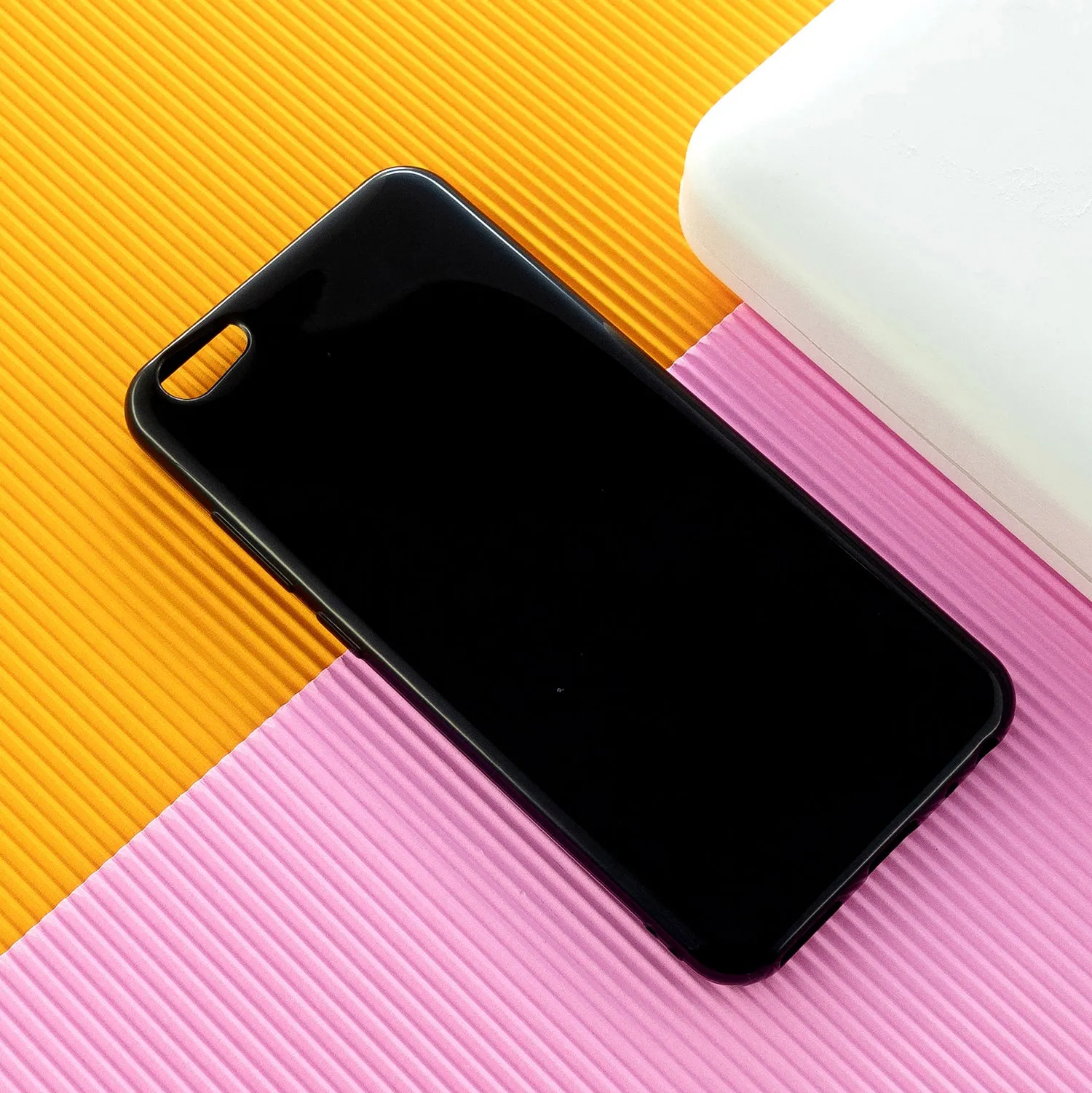 For VIVO Y67/Y71 Cellphone Cover Glossy TPU Phone Case Anti-Dust Stain-proof Easy Install Screen Protector Taro purple