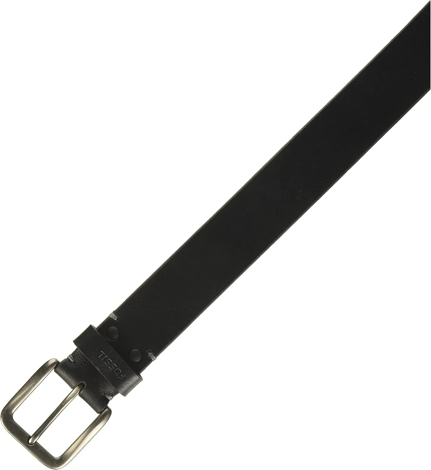 Fossil Men's Black Leather Belt
