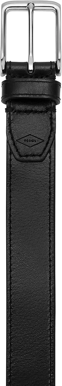 Fossil Men's Black Leather Belt