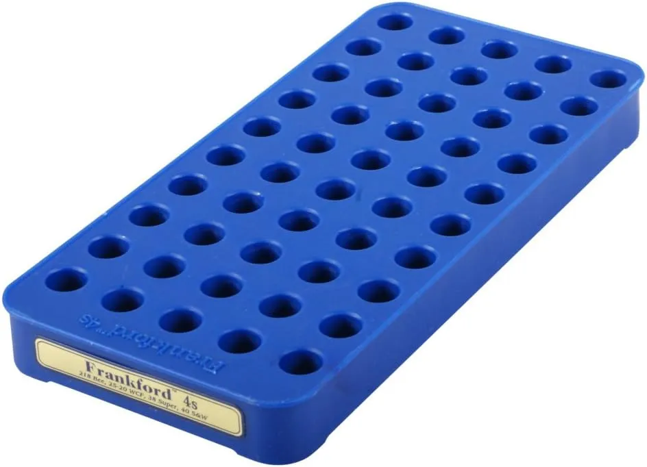 Frankford Arsenal Perfect Fit Reloading Tray for Convenient 50 Round Brass Storage