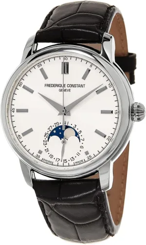 Frederique Constant Men's FC715S4H6 Classics Analog Display Swiss Automatic Black Watch