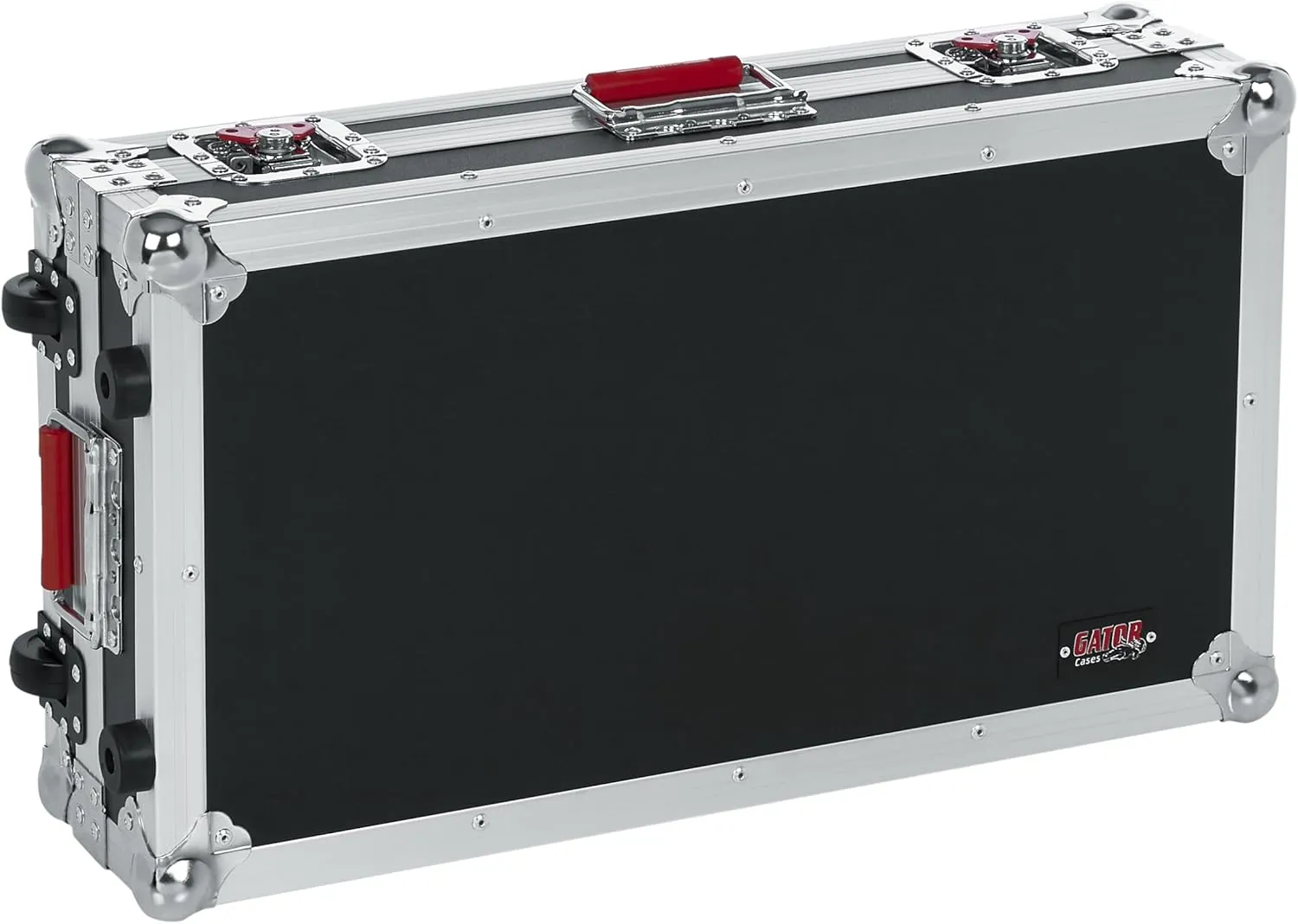 Gator Cases G-TOUR Series Gutiar Pedal board with ATA Road Case, Wheels and Pull Handle, Large: 24" x 11" (G-TOUR PEDALBOARD-LGW)