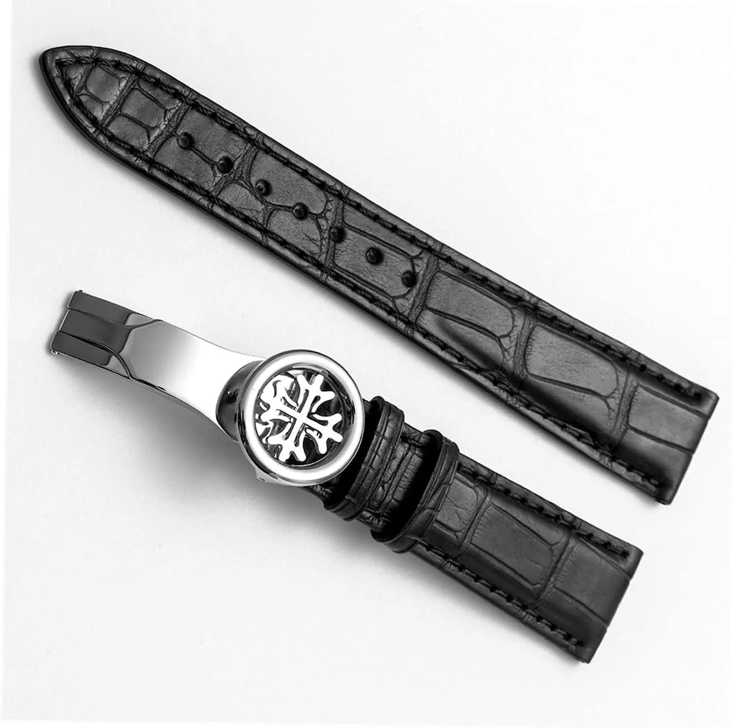 Genuine alligator leather strap For Patek Philippe 5146 5396 watch band