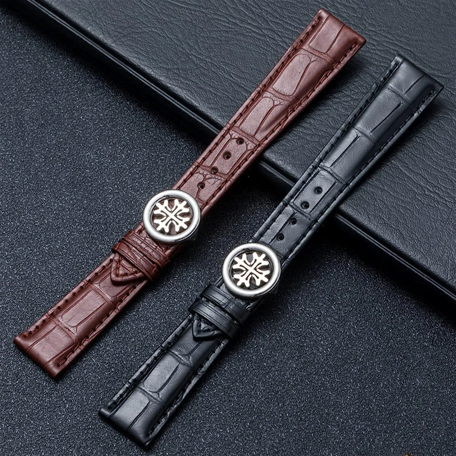 Genuine alligator leather strap For Patek Philippe 5146 5396 watch band