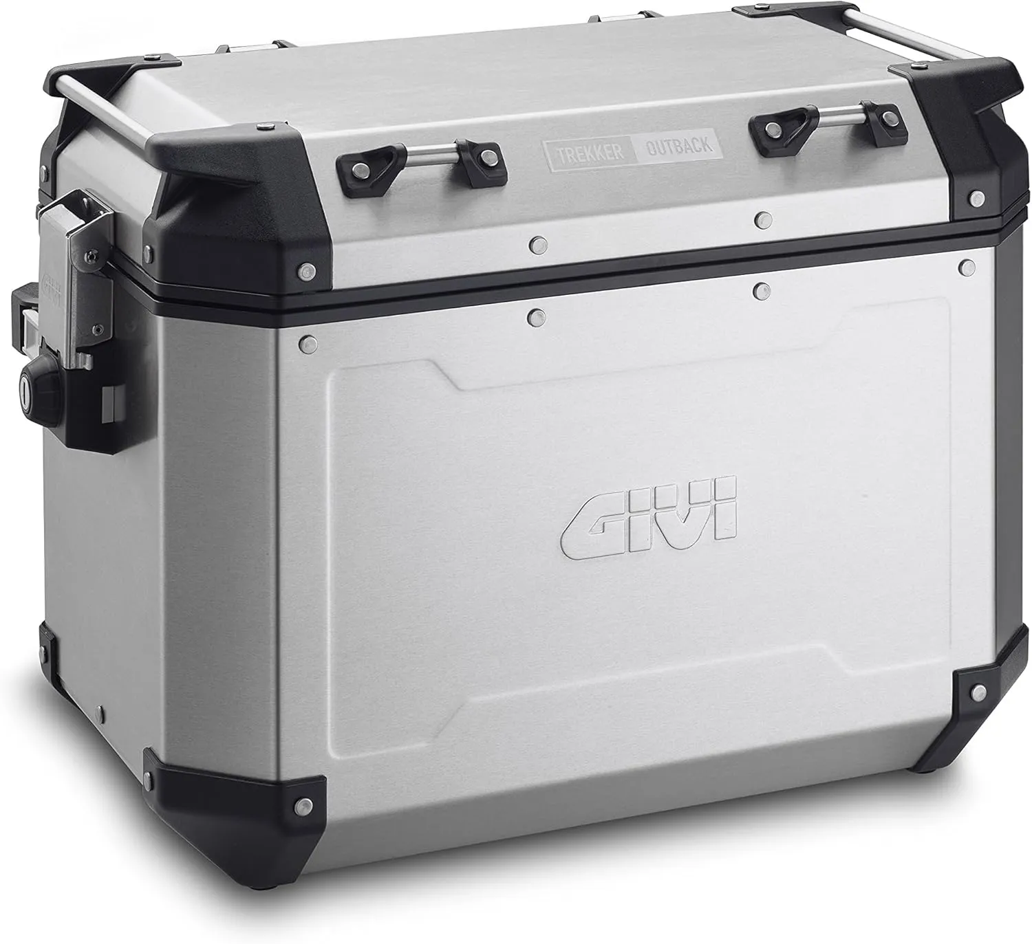 GIVI OBKN48ALA 48Ltr OUTBACK Left Side Case Silver