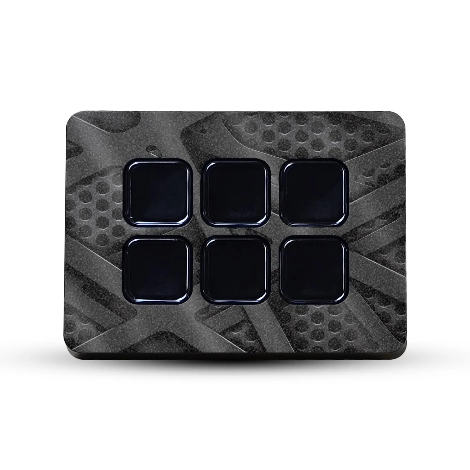 Glossy Glitter Skin Compatible with Elgato Stream Deck Mini - Tech Wave - Premium 3M Vinyl Protective Wrap Decal - Easy to Apply | Made in The USA by MightySkins