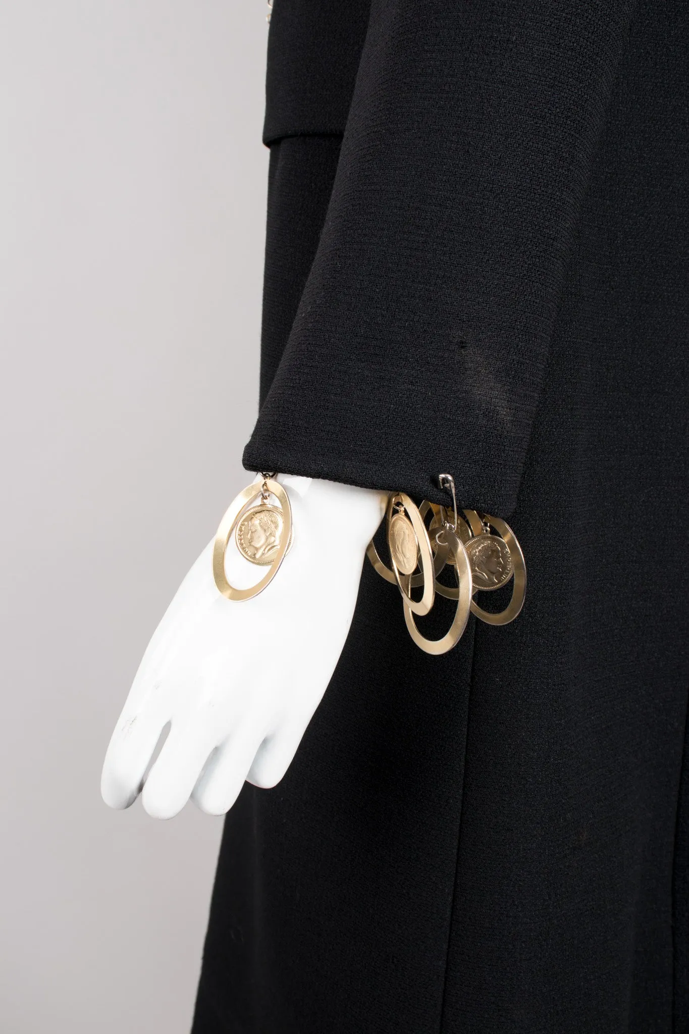 Gold Hardware Cutout Dress
