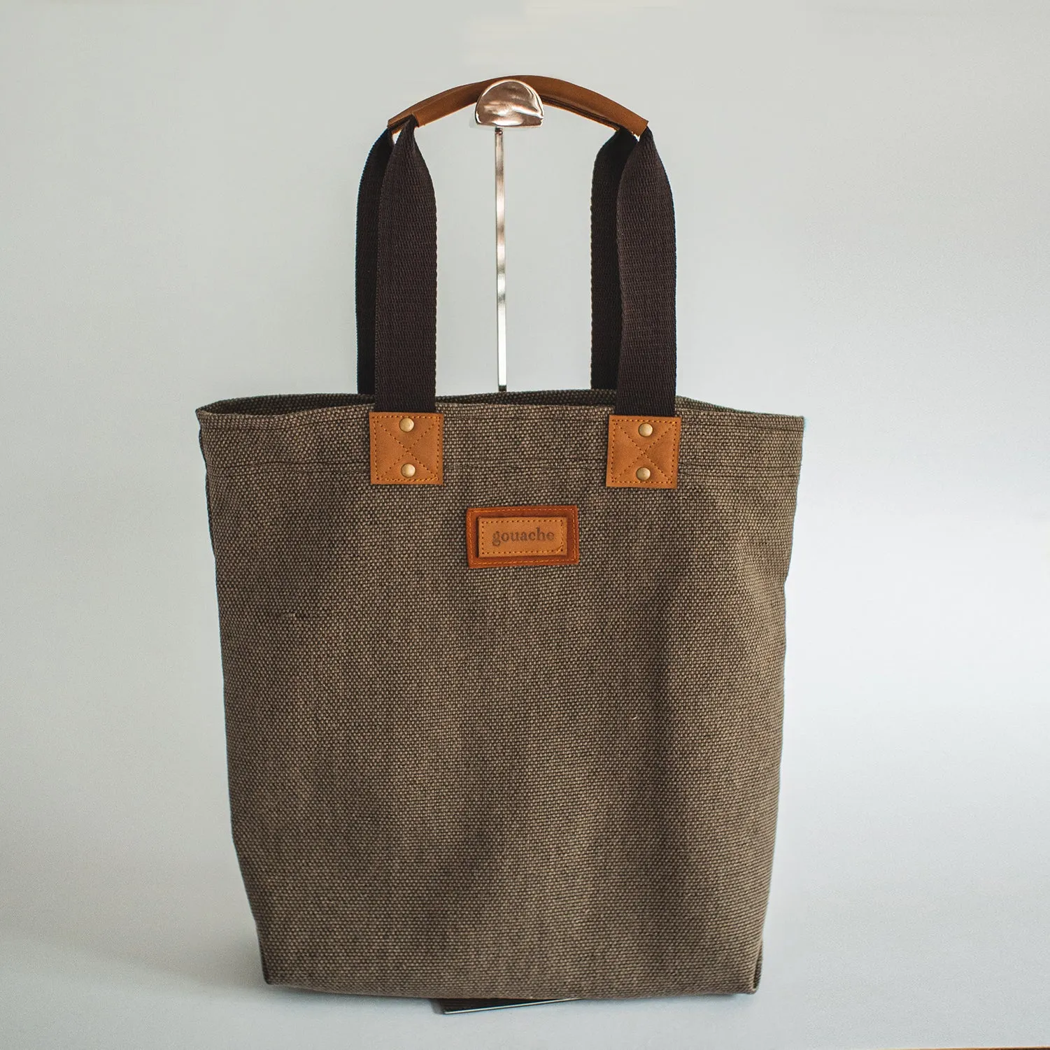 Gouache Jacinda Jute Tote Bag