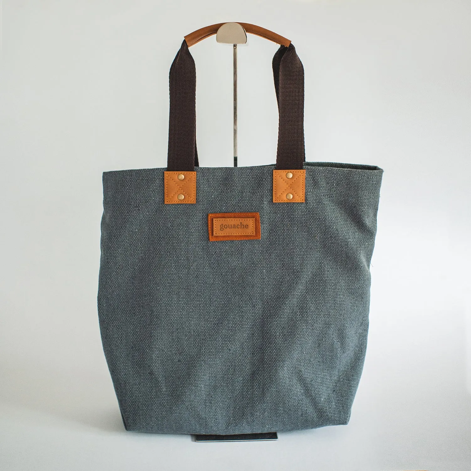 Gouache Jacinda Jute Tote Bag