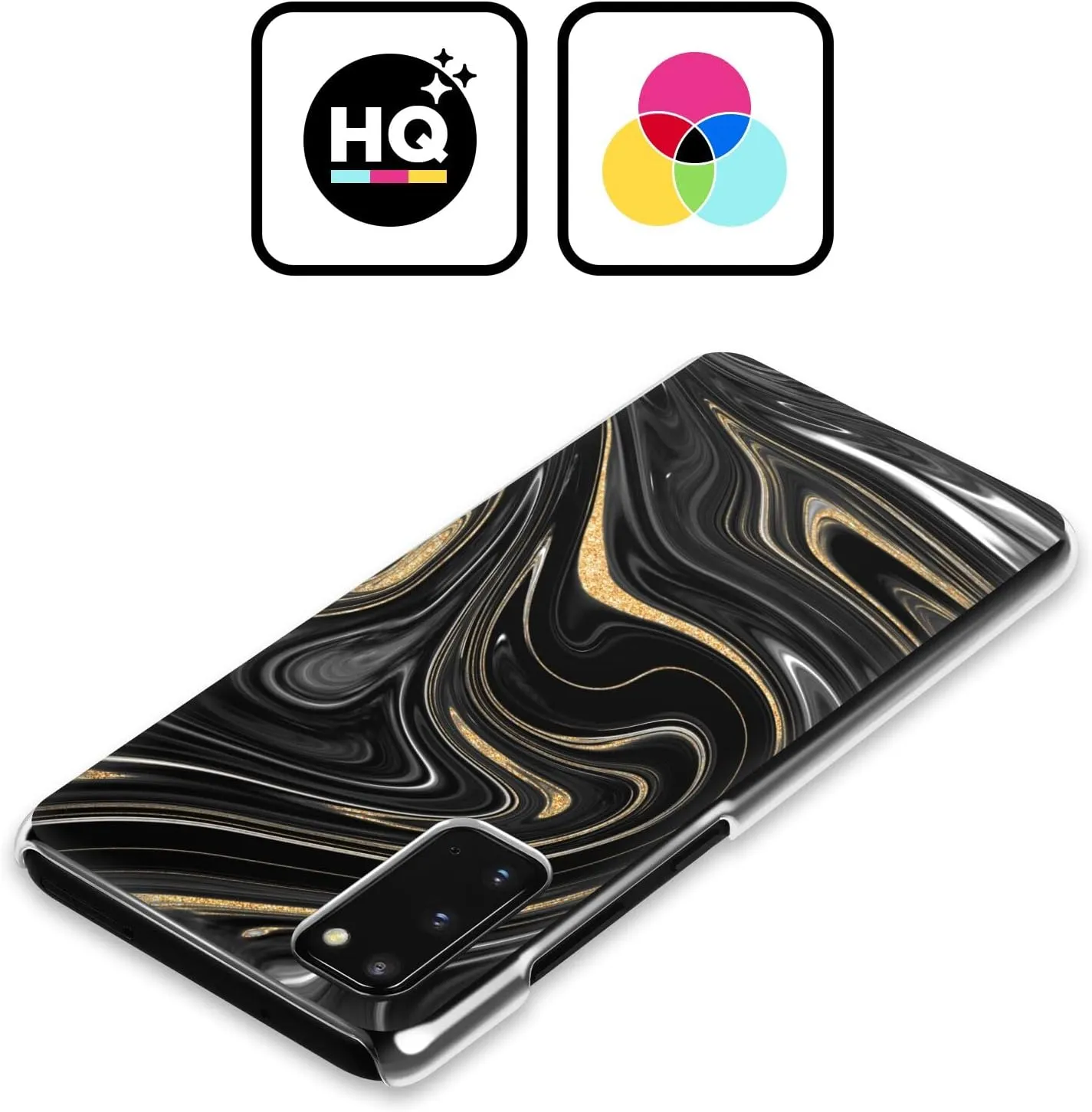 Head Case Designs Officially Licensed Ameritech Marble Agate Graphics Hard Back Case Compatible with Samsung Galaxy A34 5G