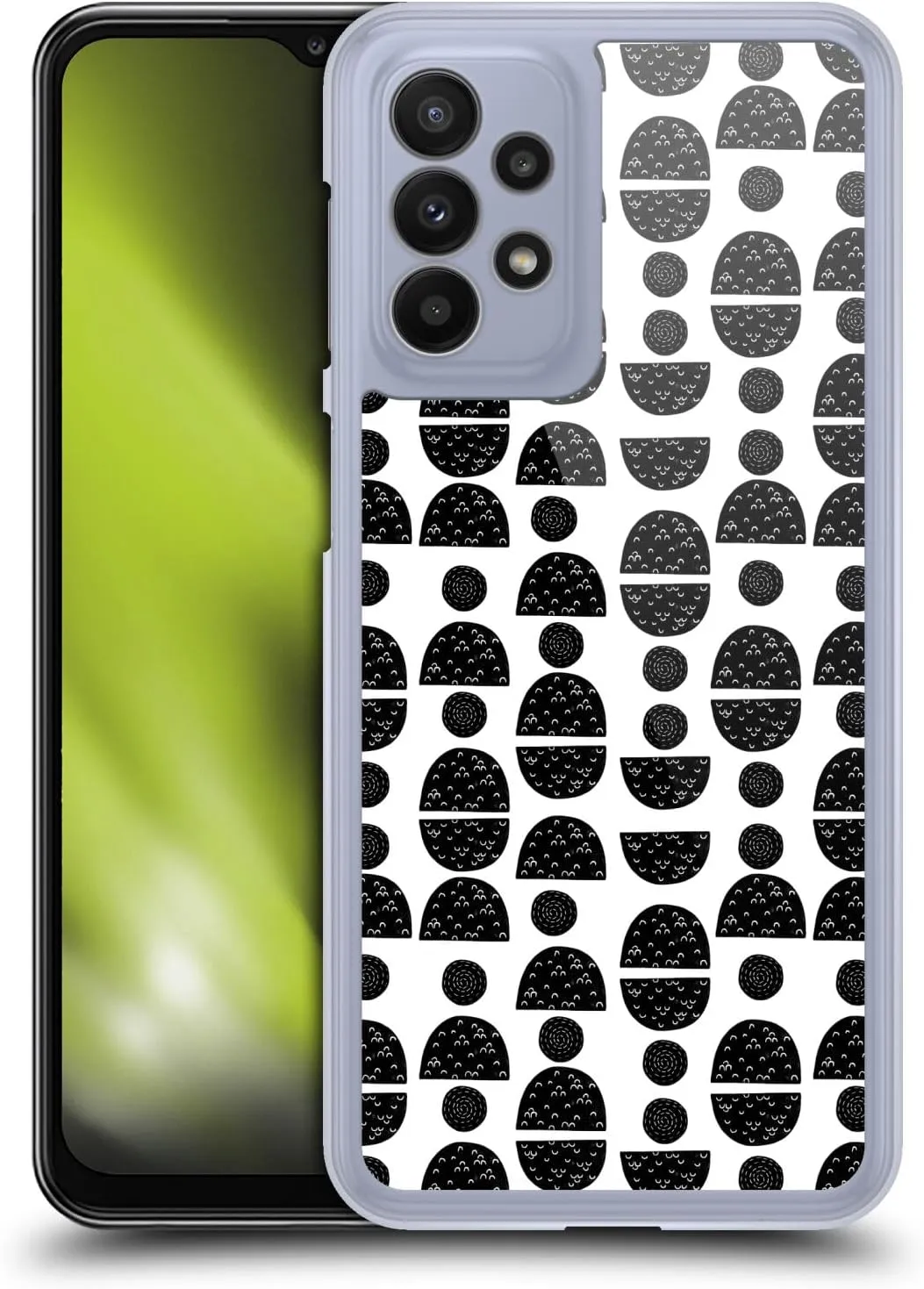 Head Case Designs Officially Licensed Andrea Lauren Design Scallops Sea Animals Hard Back Case Compatible with Samsung Galaxy A23 / 5G (2022)