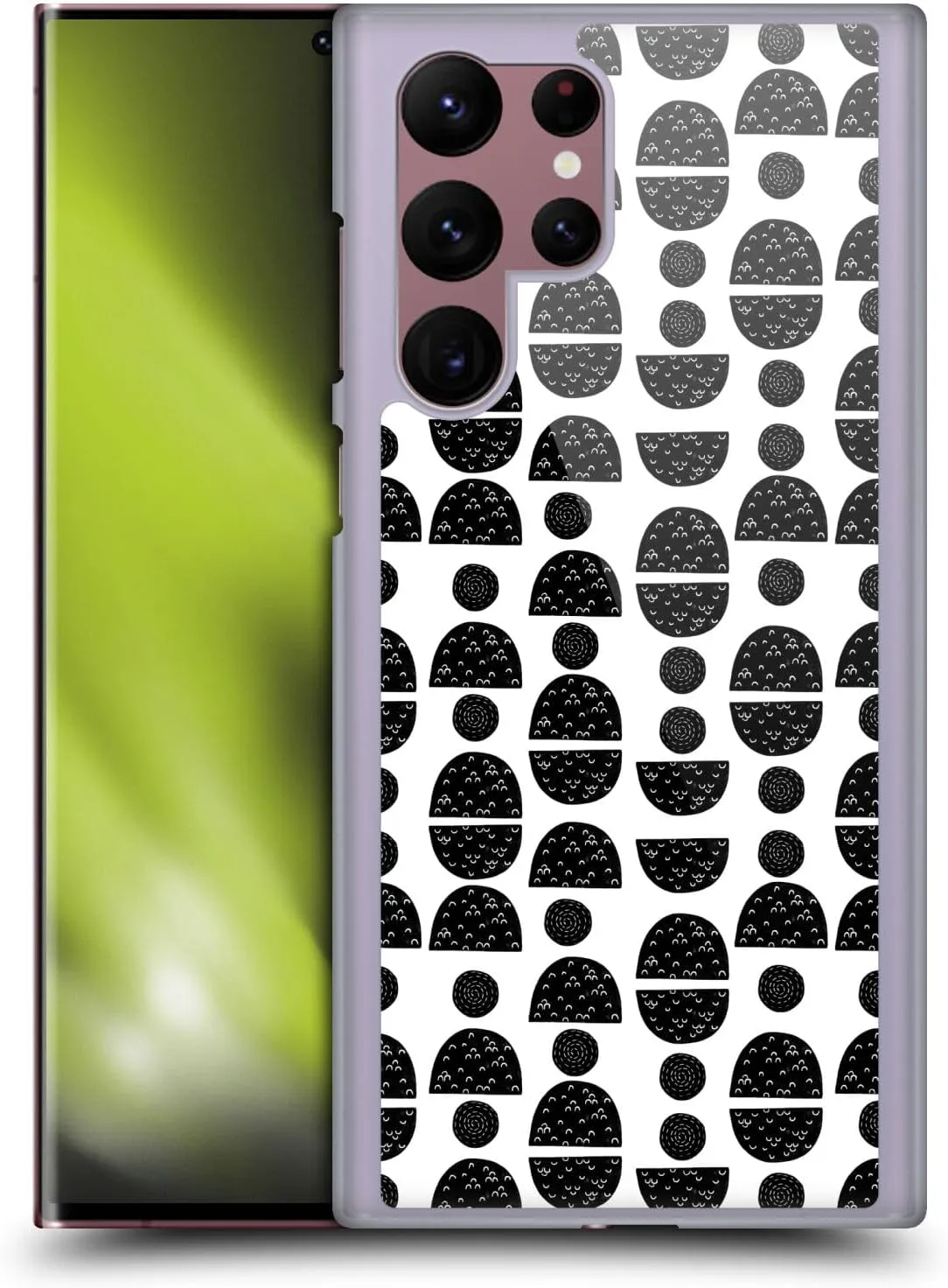 Head Case Designs Officially Licensed Andrea Lauren Design Scallops Sea Animals Hard Back Case Compatible with Samsung Galaxy S22 Ultra 5G