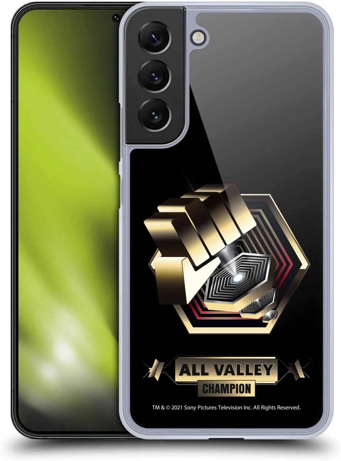 Head Case Designs Officially Licensed Cobra Kai All Valley Tournament Season 4 Key Art Hard Back Case Compatible with Samsung Galaxy S22  5G
