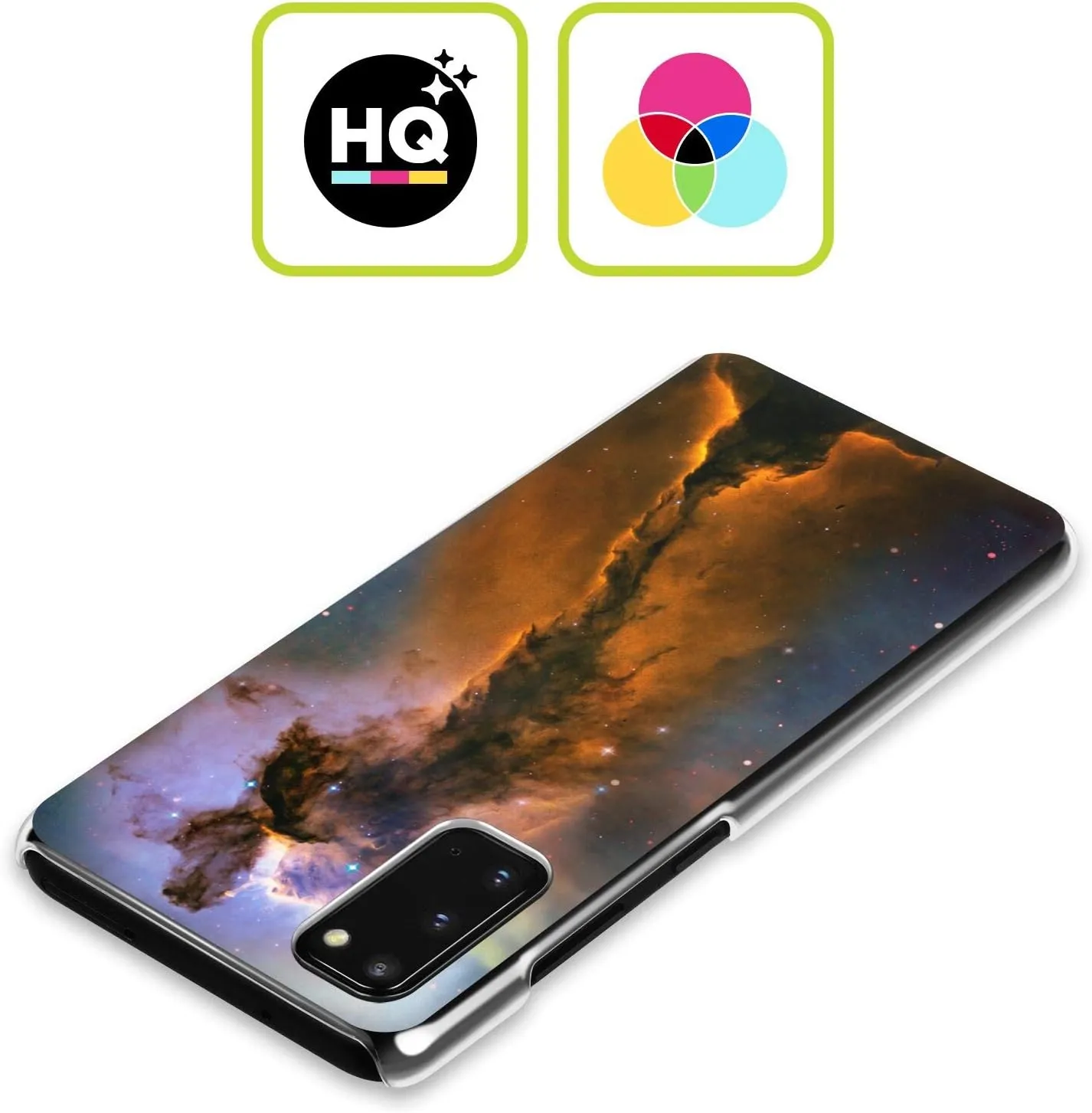 Head Case Designs Officially Licensed Cosmo18 Stellar Space 2 Hard Back Case Compatible with Samsung Galaxy S24 Ultra 5G