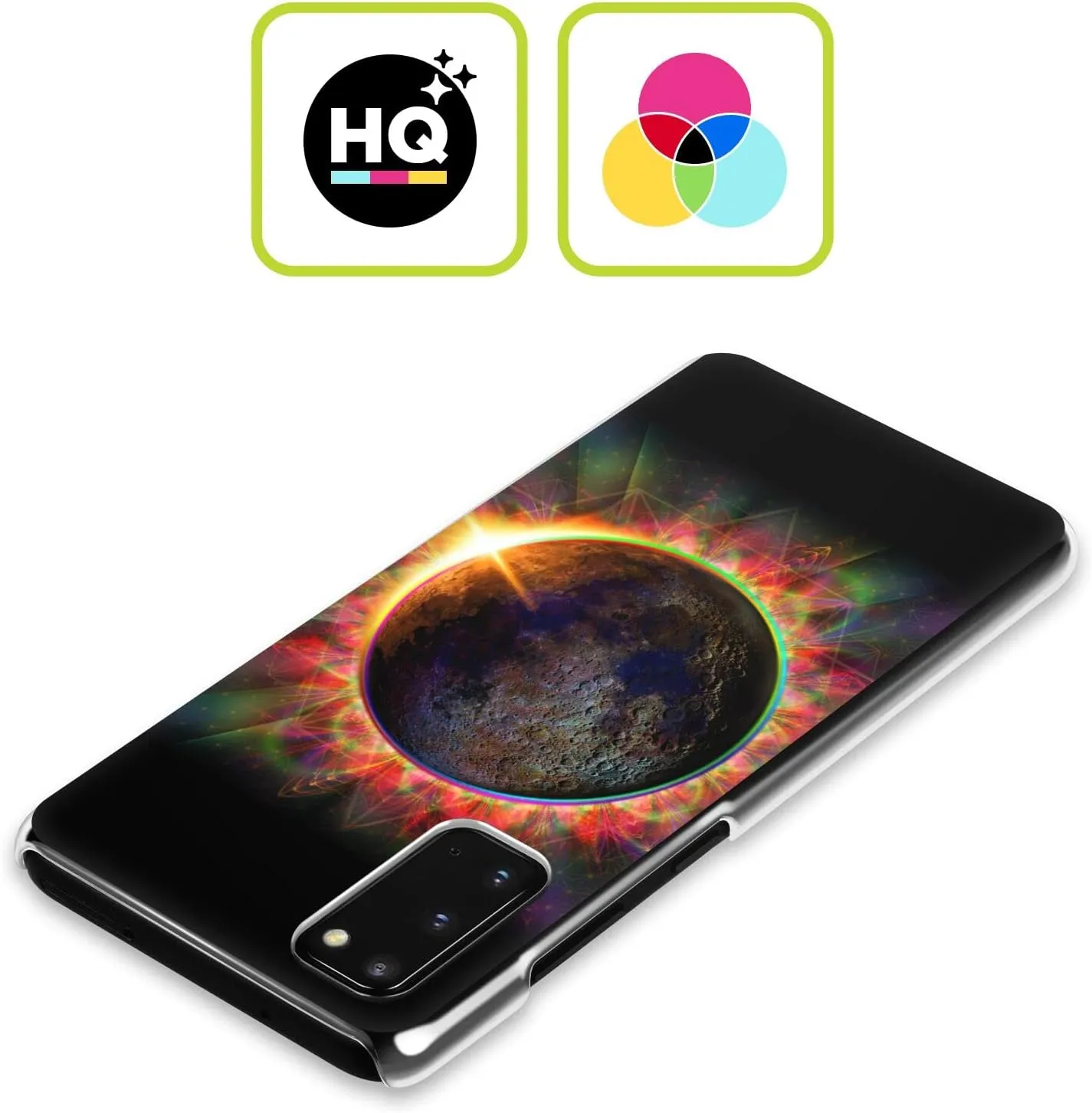 Head Case Designs Officially Licensed Jumbie Art Eclipse Visionary Hard Back Case Compatible with Samsung Galaxy S22 5G