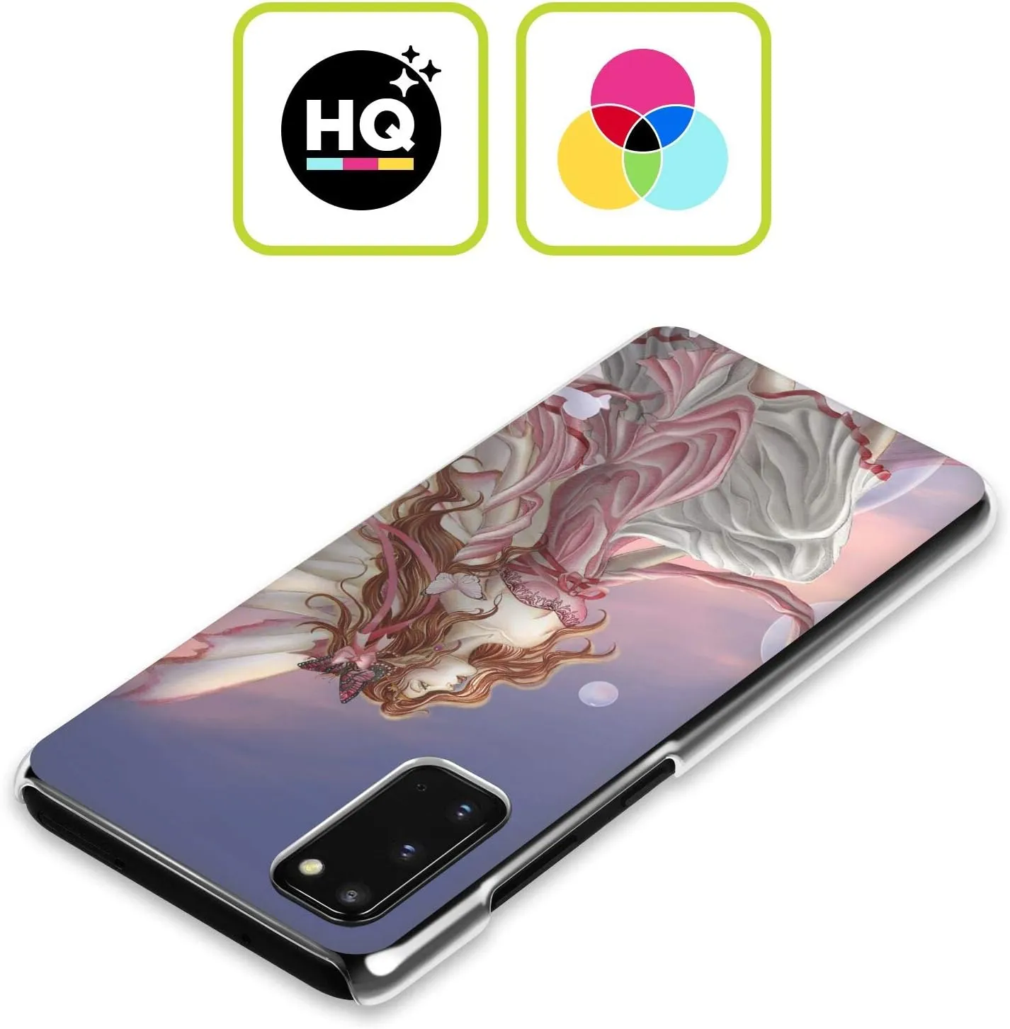 Head Case Designs Officially Licensed Nene Thomas Daybreak Pink Fairy Bubbles Hard Back Case Compatible with Samsung Galaxy A15
