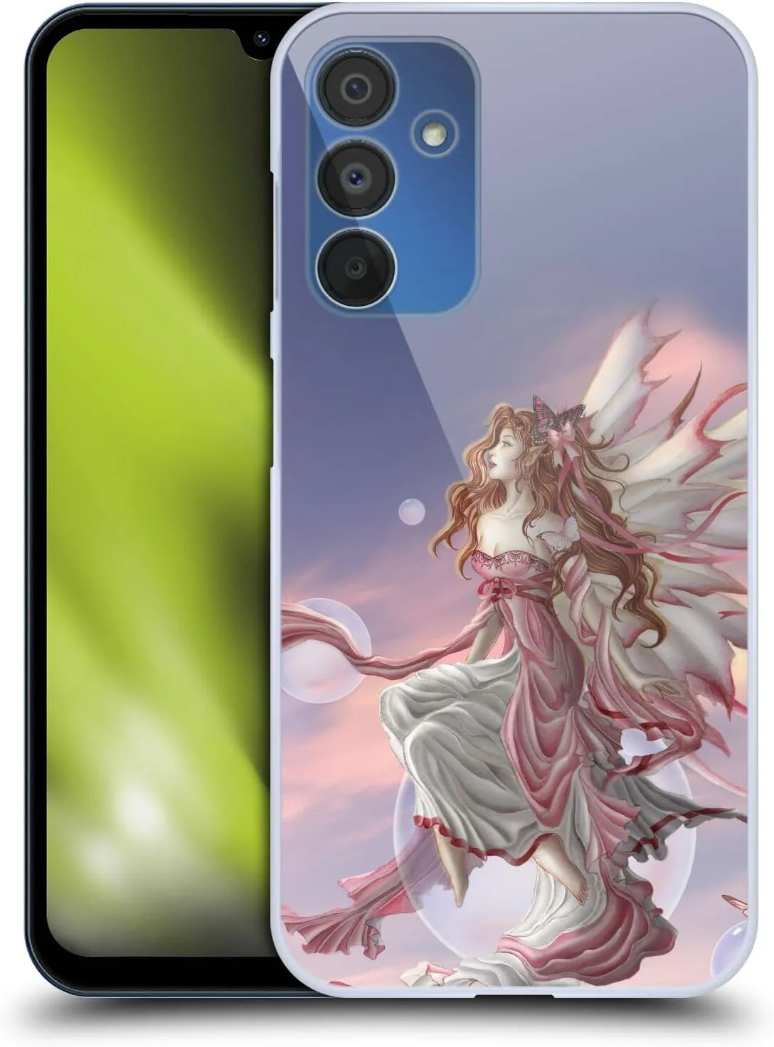 Head Case Designs Officially Licensed Nene Thomas Daybreak Pink Fairy Bubbles Hard Back Case Compatible with Samsung Galaxy A15