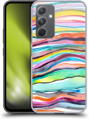 Head Case Designs Officially Licensed Ninola Agate Multi Layers Abstract 2 Hard Back Case Compatible with Samsung Galaxy A54 5G