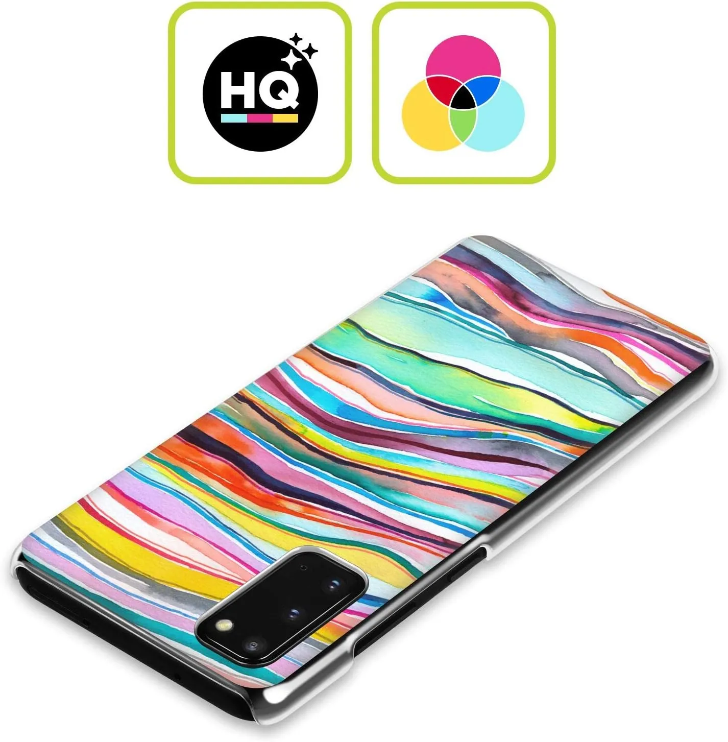 Head Case Designs Officially Licensed Ninola Agate Multi Layers Abstract 2 Hard Back Case Compatible with Samsung Galaxy S22 Ultra 5G