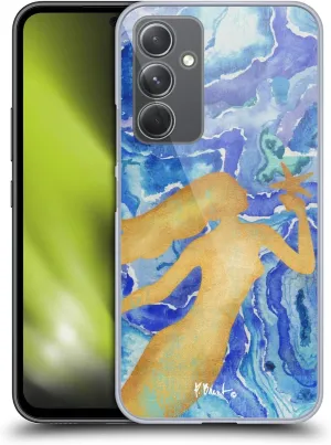 Head Case Designs Officially Licensed Paul Brent Agate Mermaid Coastal Hard Back Case Compatible with Samsung Galaxy A54 5G